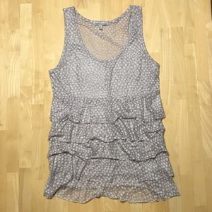 Sheer Sparkly tank top